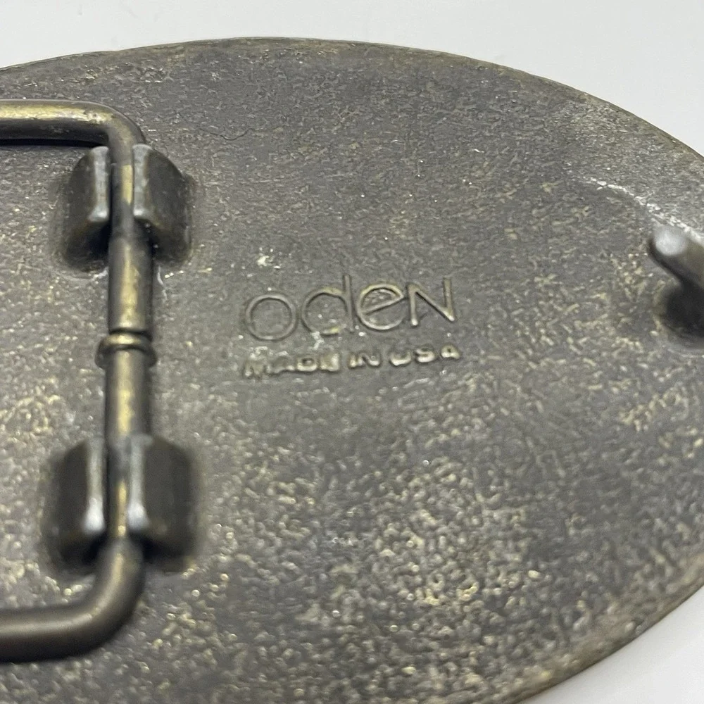 Tony‎ Name Oden Vintage Belt Buckle Made In USA